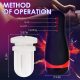 3 in 1 Electric Vibrating Male Sex Toy for Men Pleasure