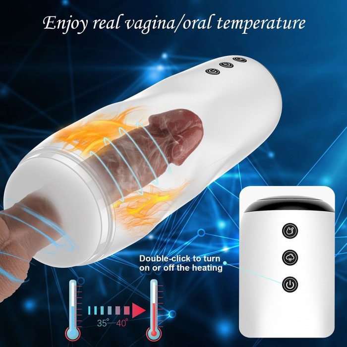 Edenlegend 10 Frequency Vibration 3 Vacuum Sucking Modes Blowjob masturbator