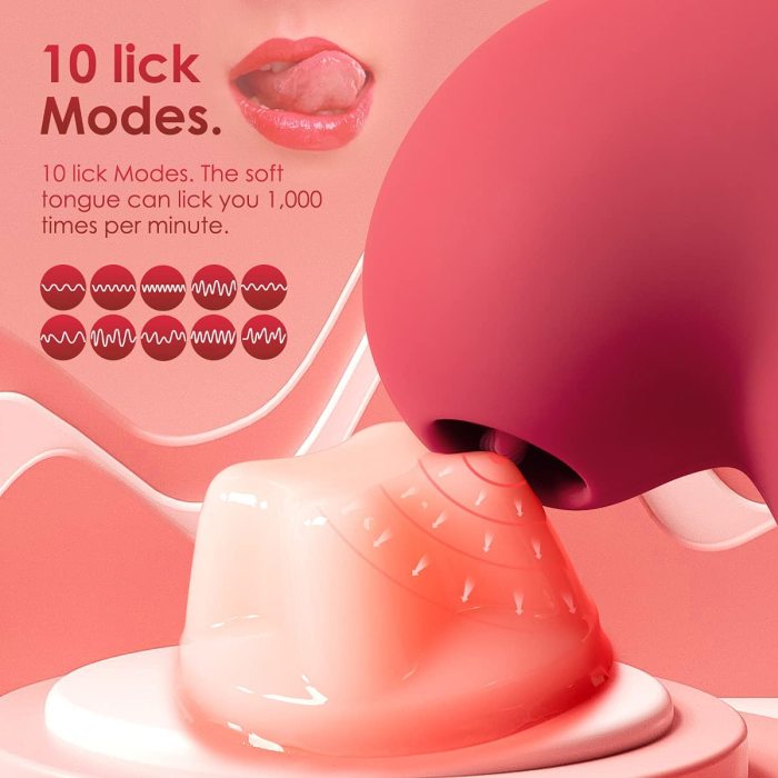 ToyCod Clitoral Sucking Tongue-Licking Vibrator