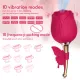 2021 Rose Flower Clitoral Sucking Vibrator G-Spot Vibrator Clit Stimulator Vagina Pussy Massager Adult Sex Toys for Women Orgasm