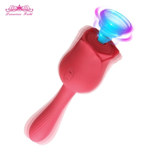 Rose Shape Clitoris Sucker Vibrator Dildo Sucking Vibator Nipple Vagina Clitoris Stimulator Sex Toy for Women Female Masturbator