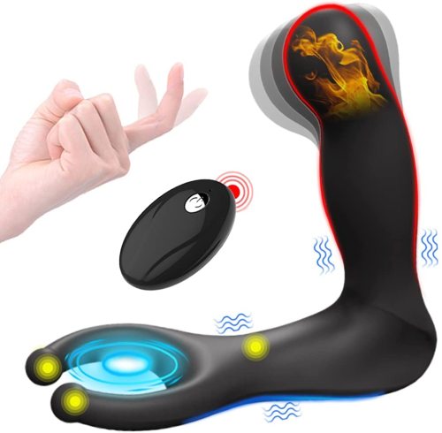 10 Modes Heating Vibrating Butt Plug Stimulator