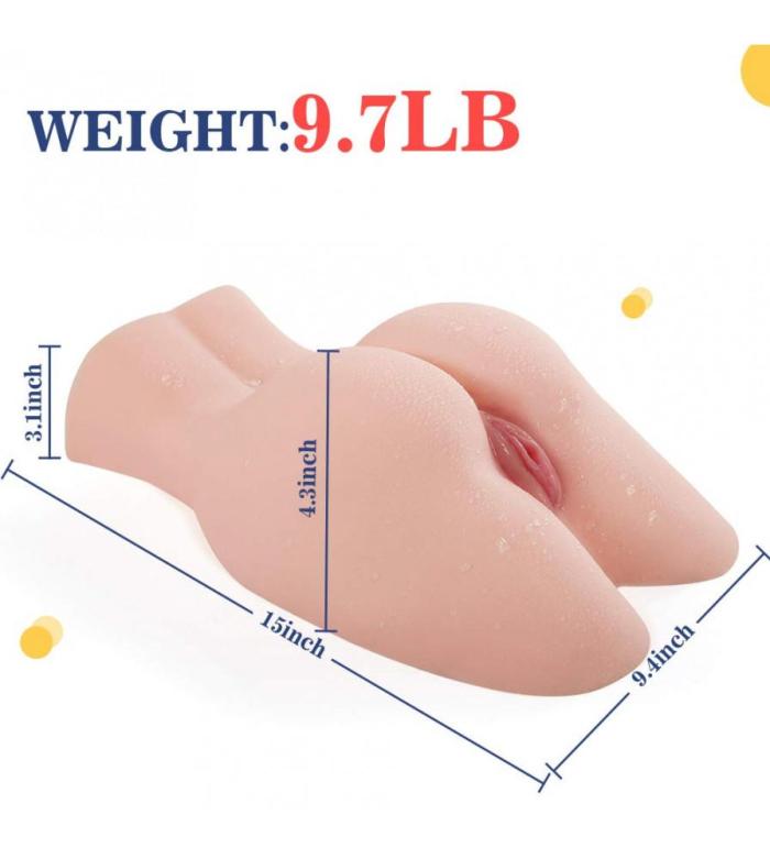 Edenlegend 15'' 3D Realistic Pussy Ass Curve Sex Doll