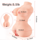 10.63'' 3D Sex Doll with Tight Vagina and Anal for Men Masturbation