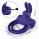 9 Vibrating Rabbit  Multi-Functional Cock Ring for Couple Play