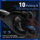 KRANICH 10 Patting & 10 Vibrating Male Vibrating Glans Trainer Stimulator
