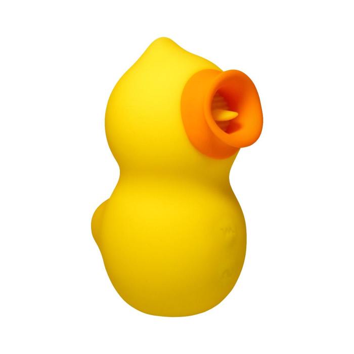 DucKing Sucking & Licking Rubber Duck Vibrator