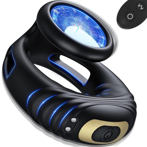 Remote Vibrating Cock Ring - Edenlegend™, Silicone Penis Ring with 10 Intense Vibrations