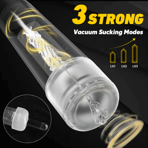 2 in 1 Vacuum Pump For Penis Stimulation And Enhancement Training