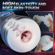 Leten 10 Suctions 10 Vibrations with Sexy Female Moaning Bullet-style Halloween Cosplay Masturbator