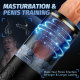 STORM CUP 10 Thrusting Spinning Masturbation Cup with Suction Cup