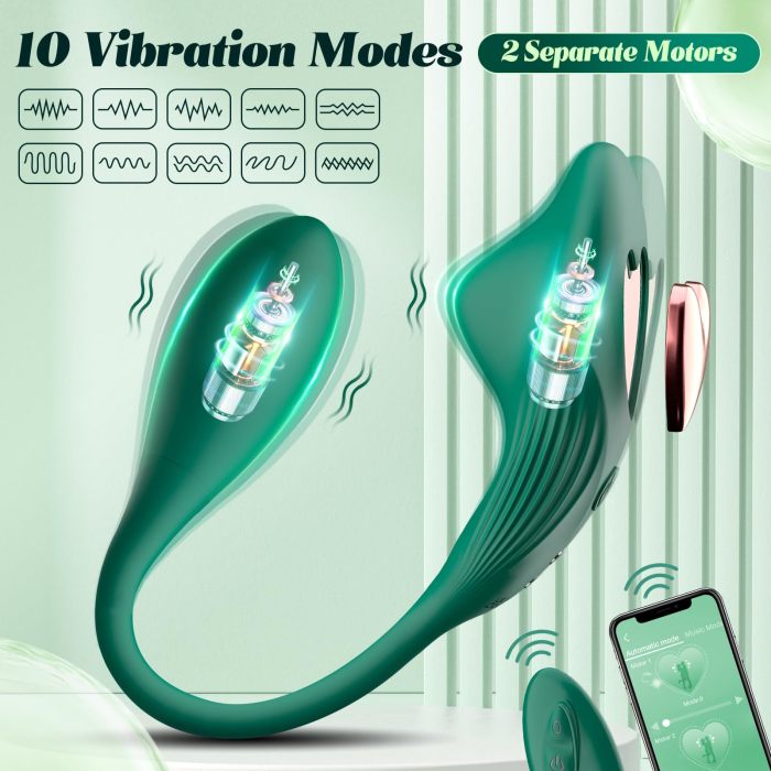 Edenlegend Wearable Remote Control Vibrator Adult Sex Toys, G Spot APP Vibrators with 10 Vibrating Modes