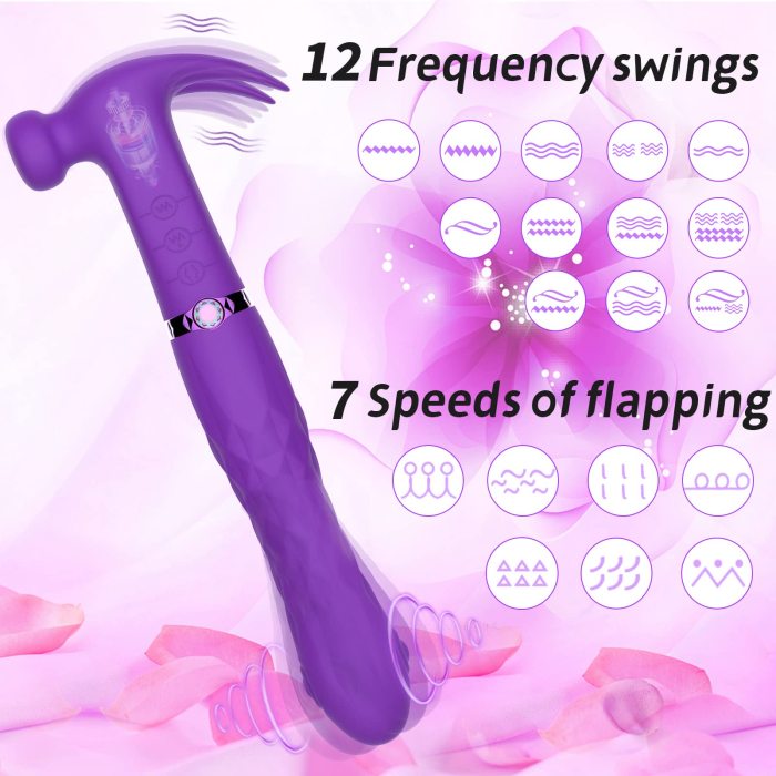 Edenlegend™- Hammer G-Spot Clit Vibrator Dildo