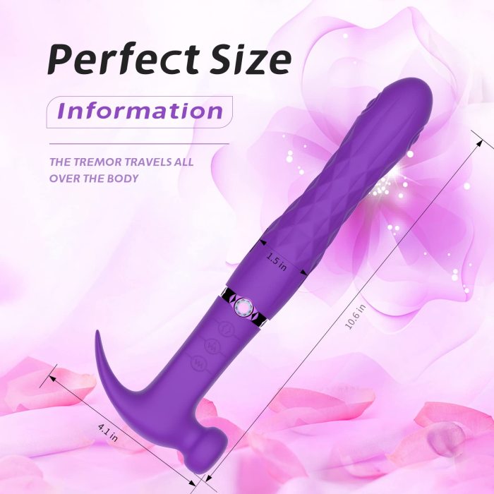 Edenlegend™- Hammer G-Spot Clit Vibrator Dildo