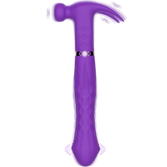 Edenlegend™- Hammer G-Spot Clit Vibrator Dildo