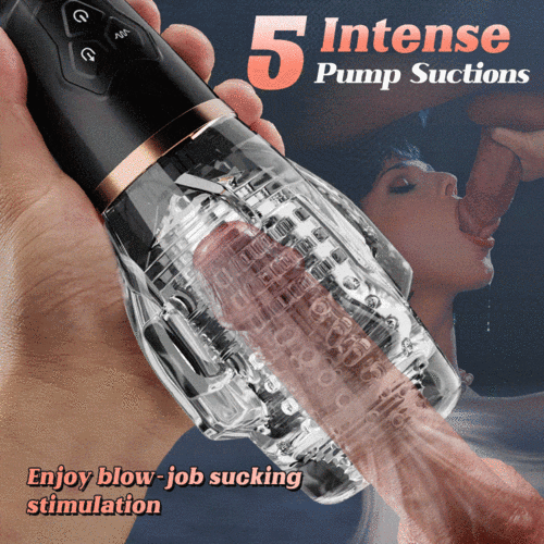 Rocket 2 Vibrating Eggs 5 Sucking 10 Vibrating Transparent Masturbation Cup