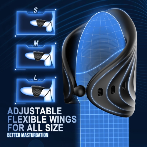 Edenlegend™ NeuroPulse-G9 – Smart Glans Trainer with 9 Vibration Modes, Silicone + ABS, App Enabled
