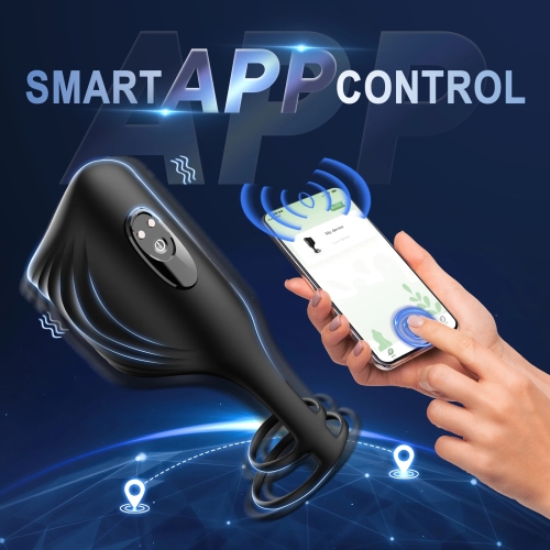 Edenlegend™ NeuroPulse-G9 – Smart Glans Trainer with 9 Vibration Modes, Silicone + ABS, App Enabled