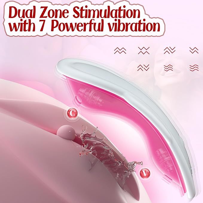 Edenlegend™ AeroFlow-P9 – Ultra-Slim Wearable Vibrator, 9 Frequencies, App + Remote, Whisper-Quiet Design