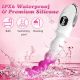 Edenlegend™ GlowBeads – Digital Display Vibrating Bead Wand, 10 Modes, Gradient Silicone + ABS, IPX6