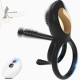 Edenlegend™ Surge Ring – 10-Mode Dual-Motor Vibrating Cock Ring, Remote Version, Silicone + ABS