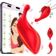 Edenlegend™ VibeLeaf-X10 – Smart Leaf-Shaped Vibrator Set, Dual Use & Remote Control, 10 Frequencies, IPX7