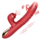 Eedenlegend™ FlexiBunny-R10 – Red Liquid Silicone Rabbit Vibrator, Thrusting + Swing Mode, IPX7, Standalone