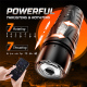 Edenlegend™ StormCup – APP-Controlled Rotating & Thrusting Masturbator, 7+1 Modes, Black, Suction Mount