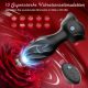 Edenlegend™ Velvet Plug – Remote-Controlled Vibrating Anal Plug, 10 Modes, IPX6 Waterproof, Black / Tiffany