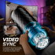 Edenlegend™ StormRide – APP-Controlled Thrusting & Rotating Masturbator, 7+1 Modes, Black & Blue, with Suction Base
