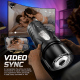 Edenlegend™ StormCup – APP-Controlled Rotating & Thrusting Masturbator, 7+1 Modes, Black, Suction Mount