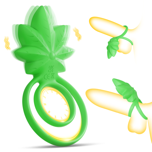 Edenlegend™ Jade Loop – 10-Mode Vibrating Cock Ring, Green Silicone + ABS, Standalone Version