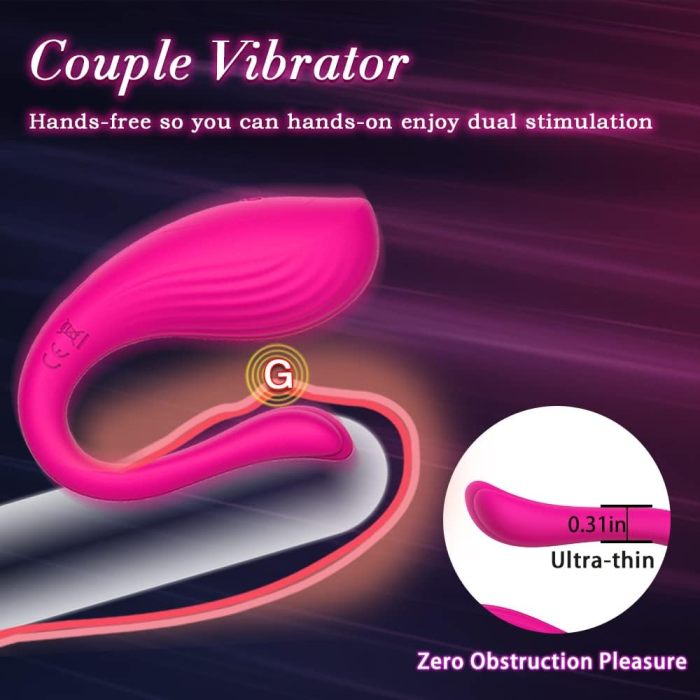 Edenlegend™ WhalePlay Duo – 10-Mode Dual Vibrating Whale Set, APP + Remote Control, IPX7, Purple / Rose