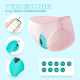 Edenlegend™ VibeLeaf-X10 – Smart Leaf-Shaped Vibrator Set, Dual Use & Remote Control, 10 Frequencies, IPX7