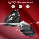 Edenlegend™ Velvet Plug – Remote-Controlled Vibrating Anal Plug, 10 Modes, IPX6 Waterproof, Black / Tiffany