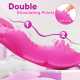  Edenlegend™ PinkFlirt – APP-Controlled Wearable Butterfly Vibrator, 10 Modes, Rose Red, IPX6 Waterproof  