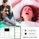 Edenlegend™ ShellKiss – 10-Mode Magnetic Wearable Shell Vibrator, APP Version, Red / Green, IPX7 Waterproof