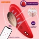 Edenlegend™ StarMuse – 10-Mode Magnetic Wearable Vibrator, Red Liquid Silicone, APP / Remote Control, IPX7