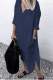 Elegant Solid Color Slit Shirt Dress-Buy 2 Free Shipping