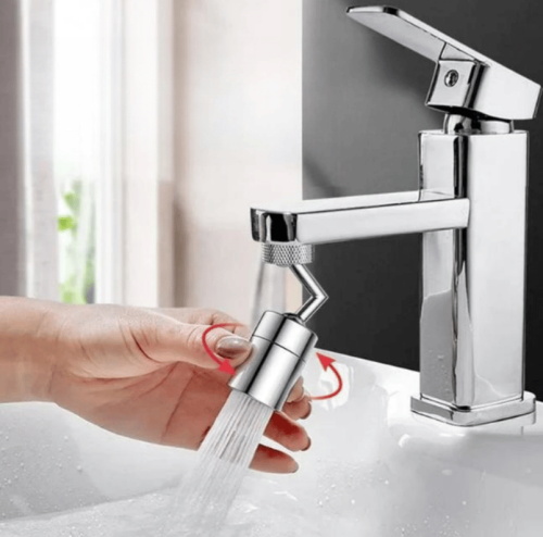 Faucet with splash filter