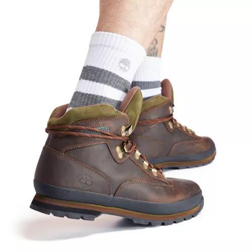 Men's Leather Euro Hiker Boots