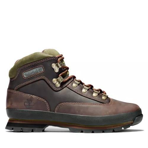 Men's Leather Euro Hiker Boots