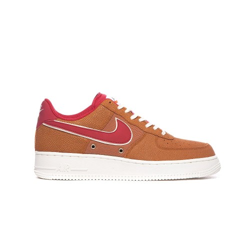 Men Nike Air Force 1 '07 LV8 Trainer | Tawny / Gym Red