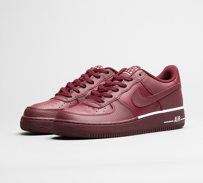Women Nike Junior Air Force 1 GS Trainer | Red / Red / White