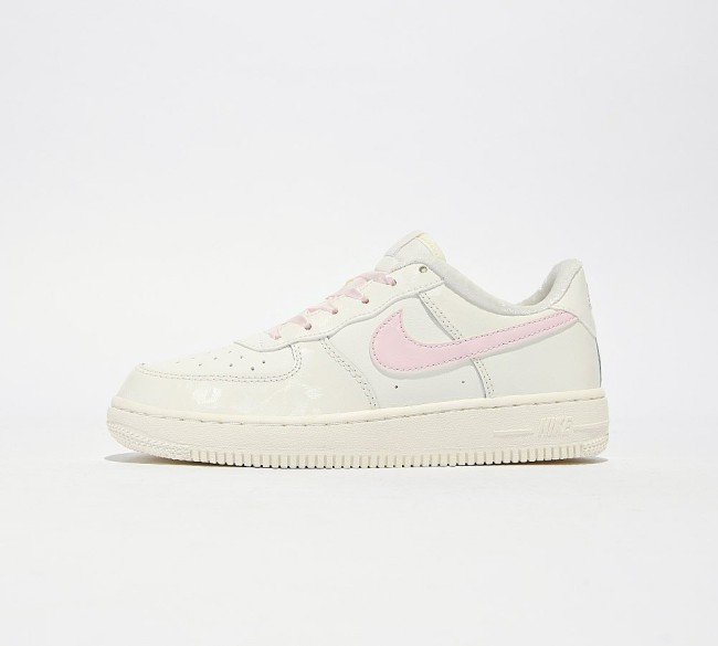 Women Nike Infant Air Force 1 PS Trainer | Sail / Arctic Pink
