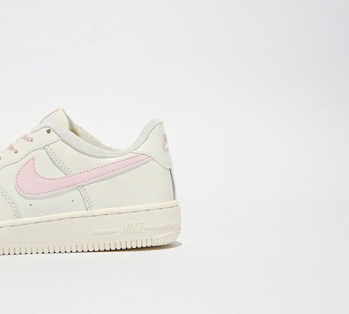 Women Nike Infant Air Force 1 PS Trainer | Sail / Arctic Pink