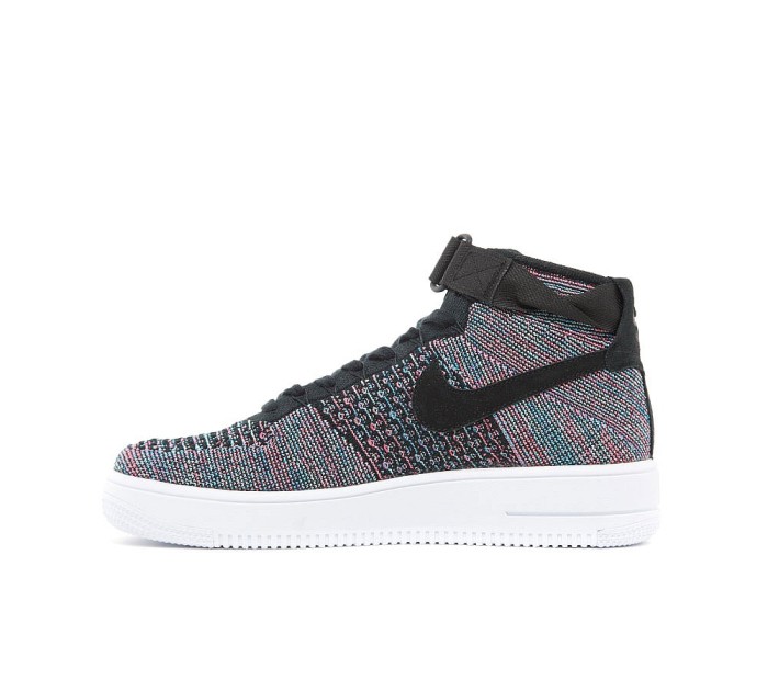 Women Nike Air Force 1 Ultra Flyknit Mid Trainer | Hot Punch / Black /