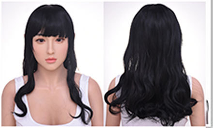 Maryam 164cm Silicone Head Hair Cover No4 WM Sex Doll Asian Girl