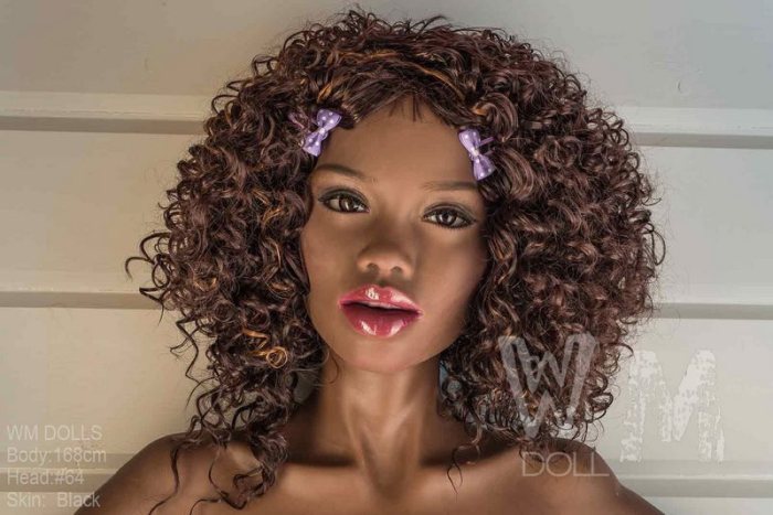 Black Women 168cm Nina WM Young TPE Love Doll No64 Head European Girl