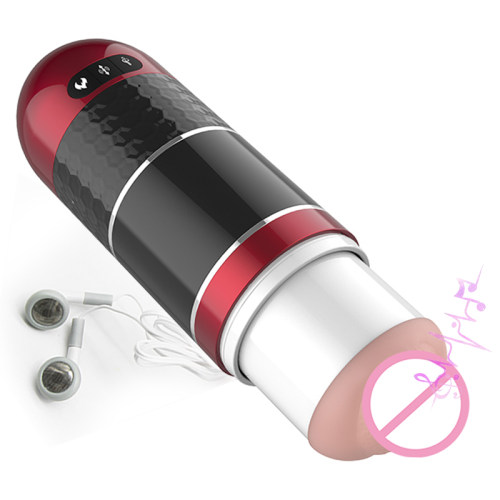 7-frequency telescopic,intelligent heating Masturbation Cup